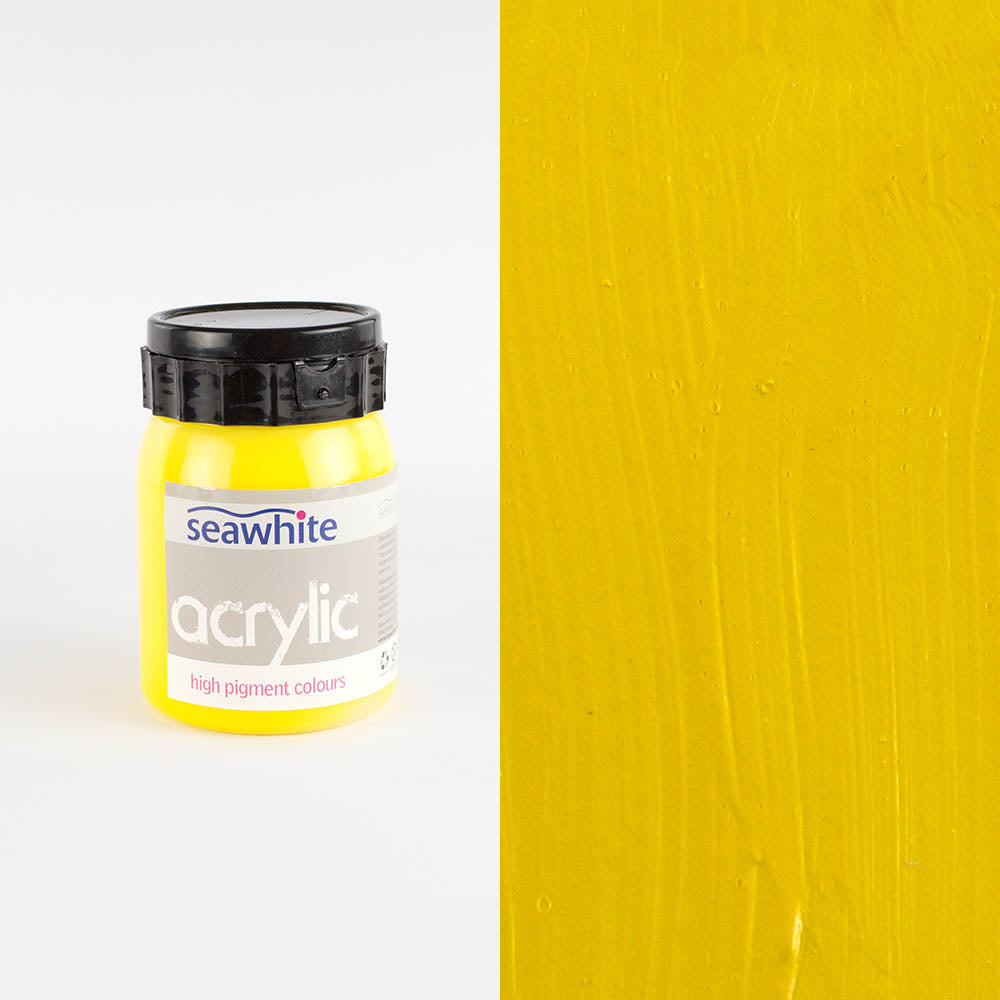 Seawhite Acrylic Colour, 500mL bottle