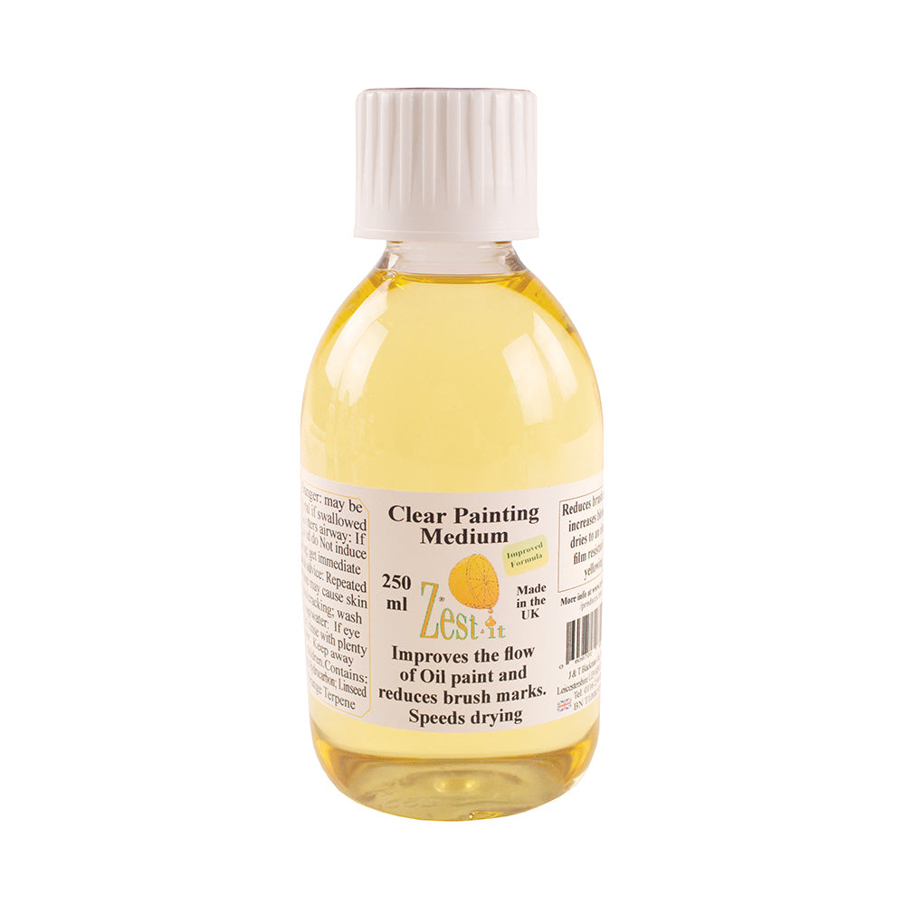 Zest-It Clear Oil Painting Medium, 250mL