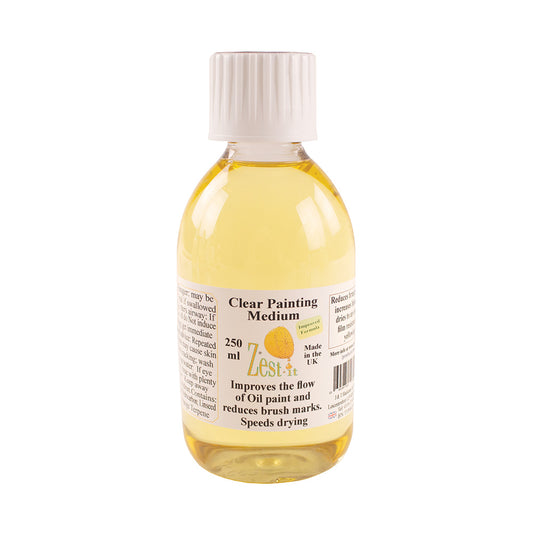 Zest-It Clear Oil Painting Medium, 250mL