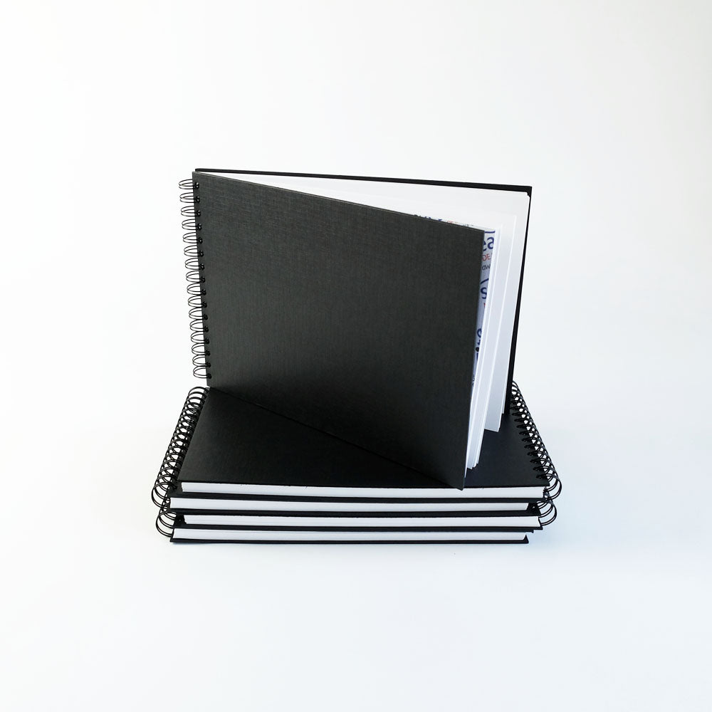 "A"-Size Super Brit Sketchbook, Black Cover
